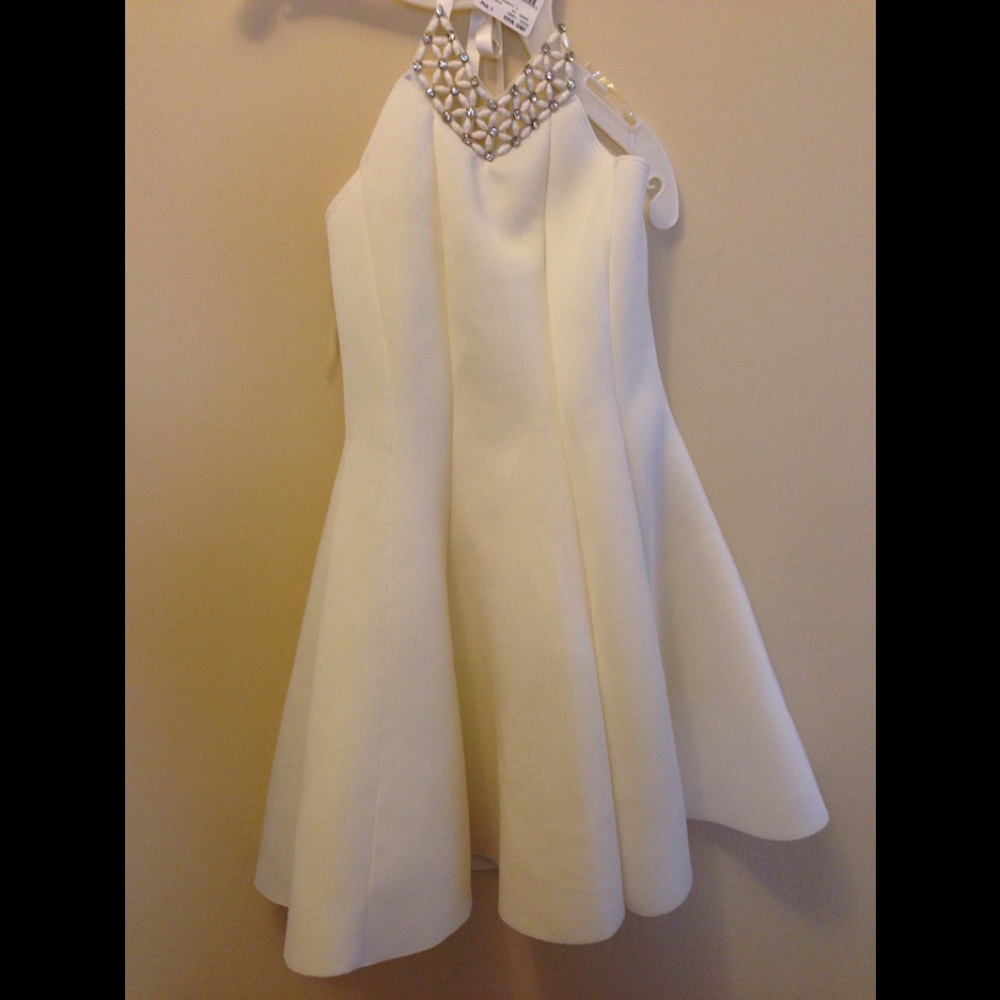 White dress